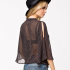 Sheer Black Blouse - Image 2